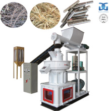Double layer ring die vertical structure wood pellet machine to make wood pellets